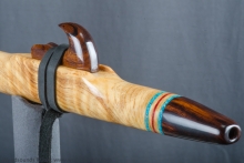 Ponderosa Pine Burl Native American Flute, Minor, Mid B-4, #J8K (3)